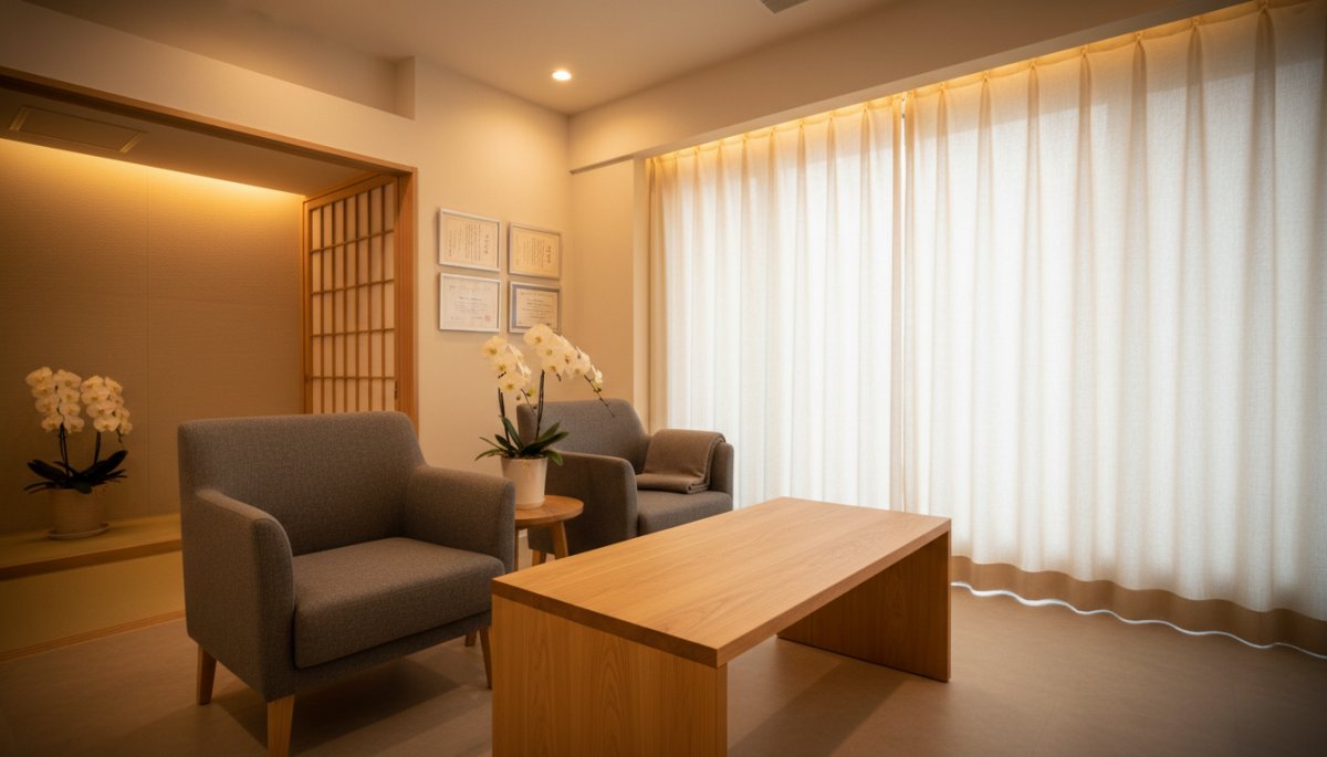 美容クリニックのカウンセリングルーム風景