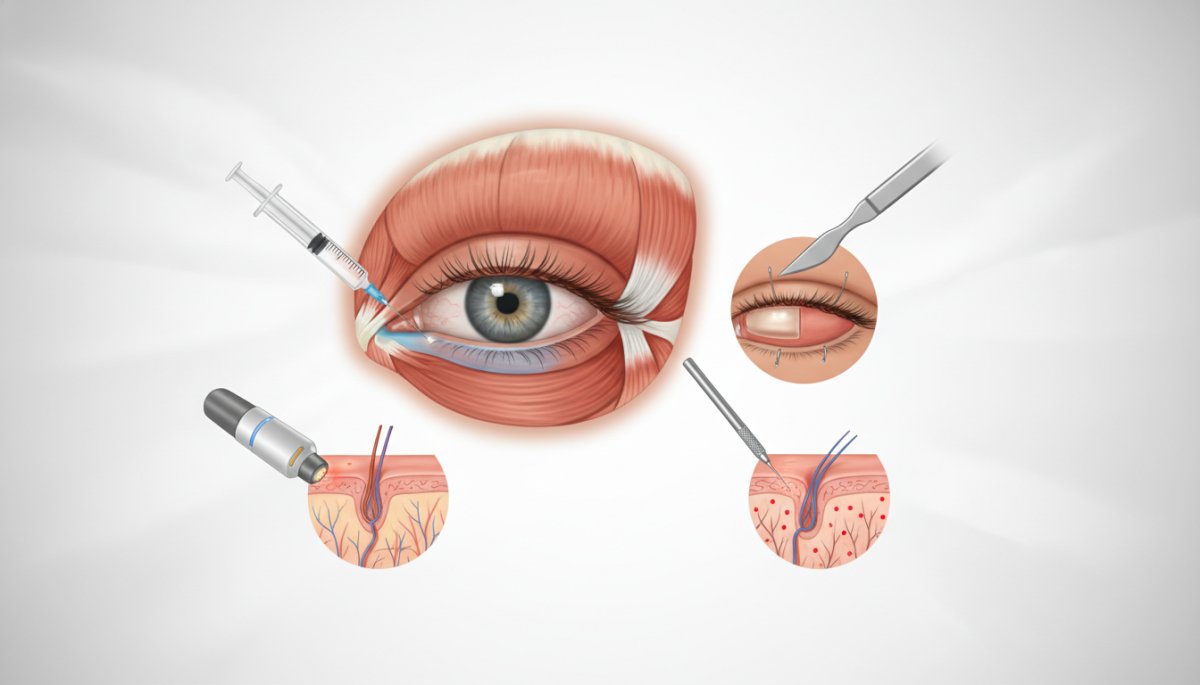 クマ取り治療の種類と方法の説明