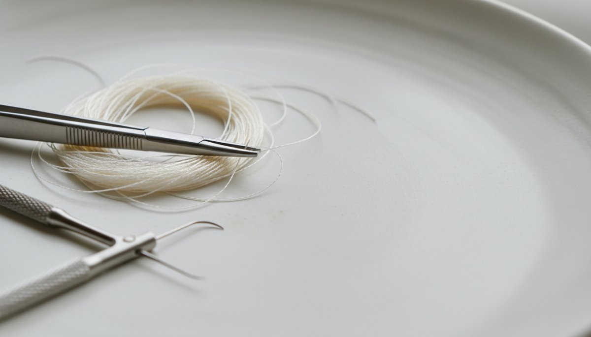 二重整形 埋没法 施術イメージ