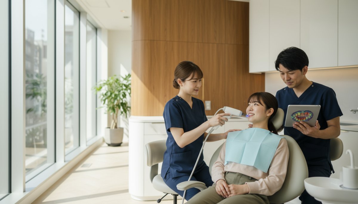 マウスピース矯正 治療の流れ 精密検査 3Dスキャン