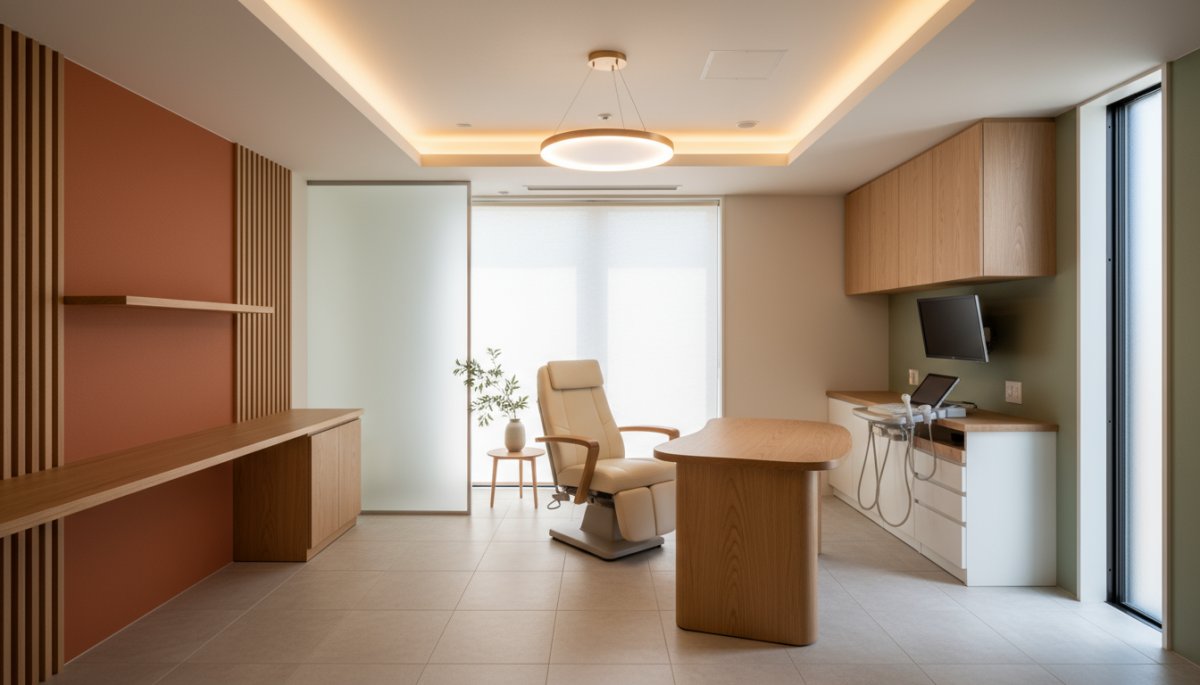 東京都の産婦人科クリニックの診察室