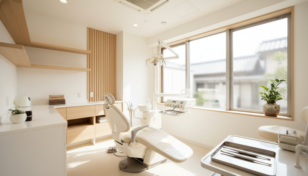 大阪の審美歯科クリニックの診療室